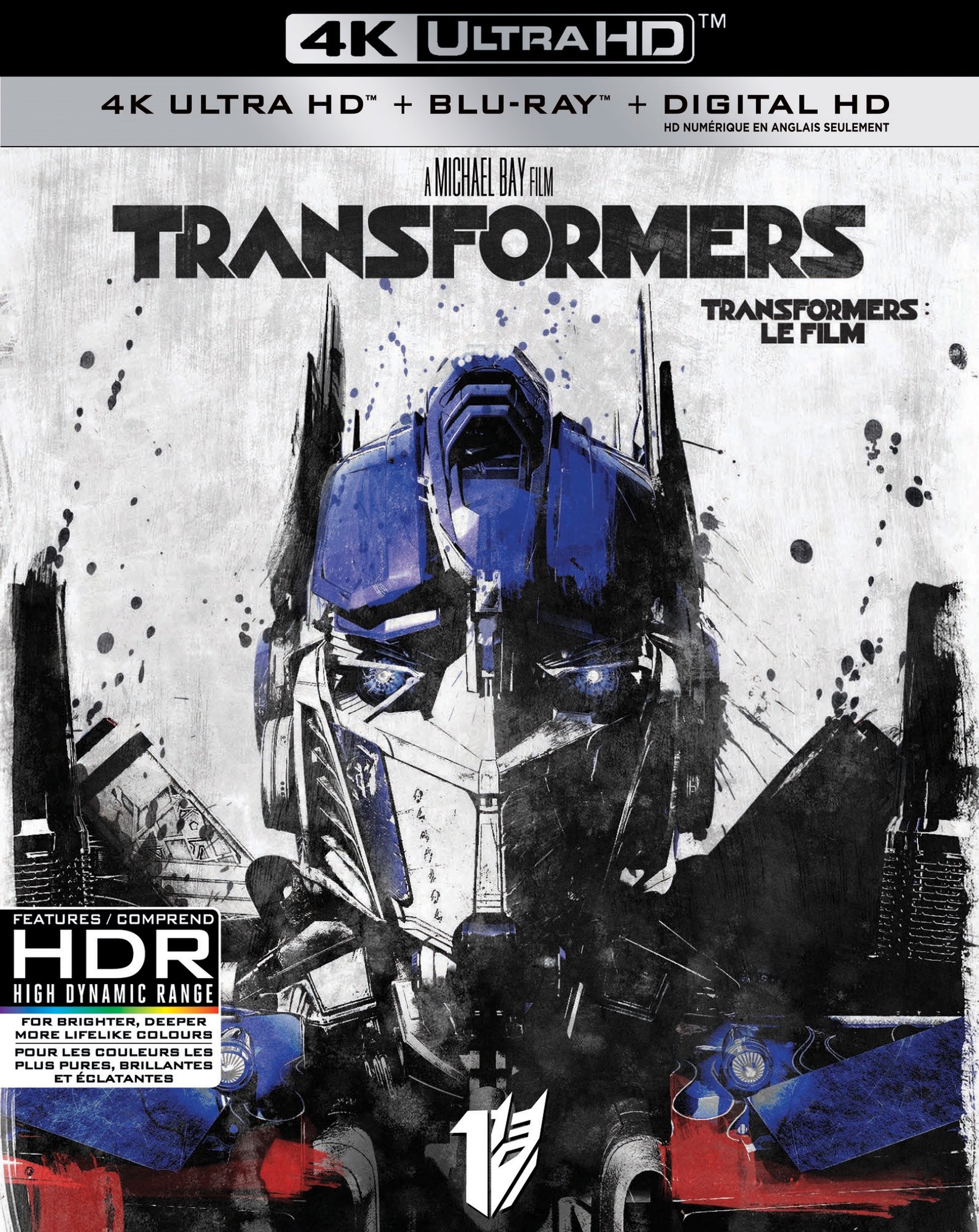 Transformers [4K Ultra HD Blu-ray] cover art