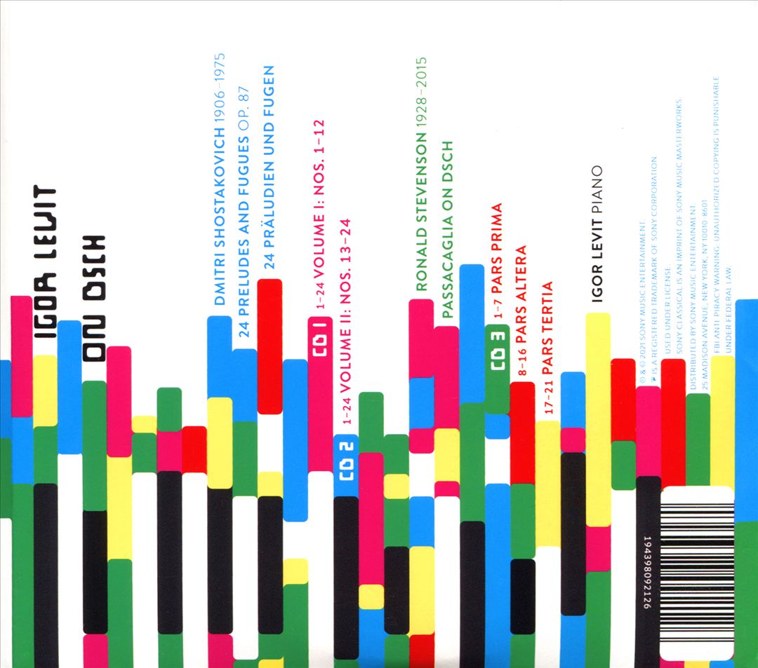 On DSCH cover art