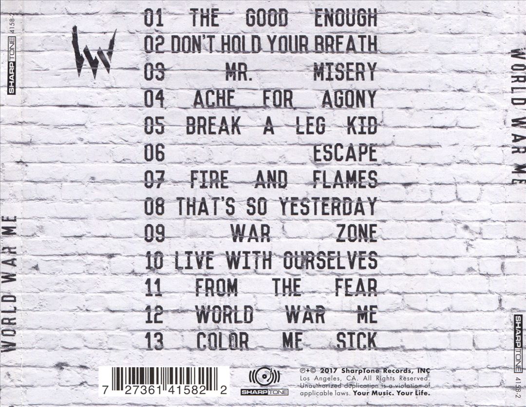 World War Me cover art