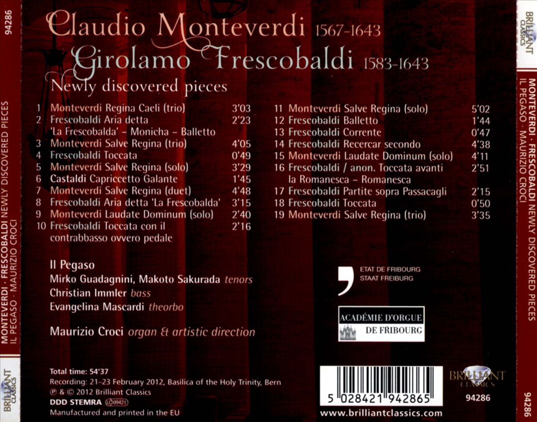 Salve Regina del Signor Monteverde cover art
