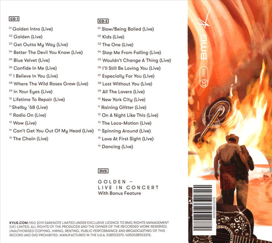 Golden Live in Concert cover art