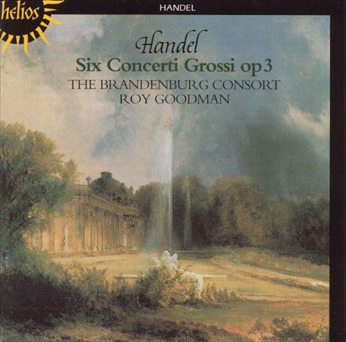 Handel: Six Concerti Grossi, Op. 3 cover art