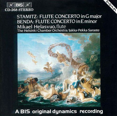 Stamitz & Benda Flute Concertos cover art