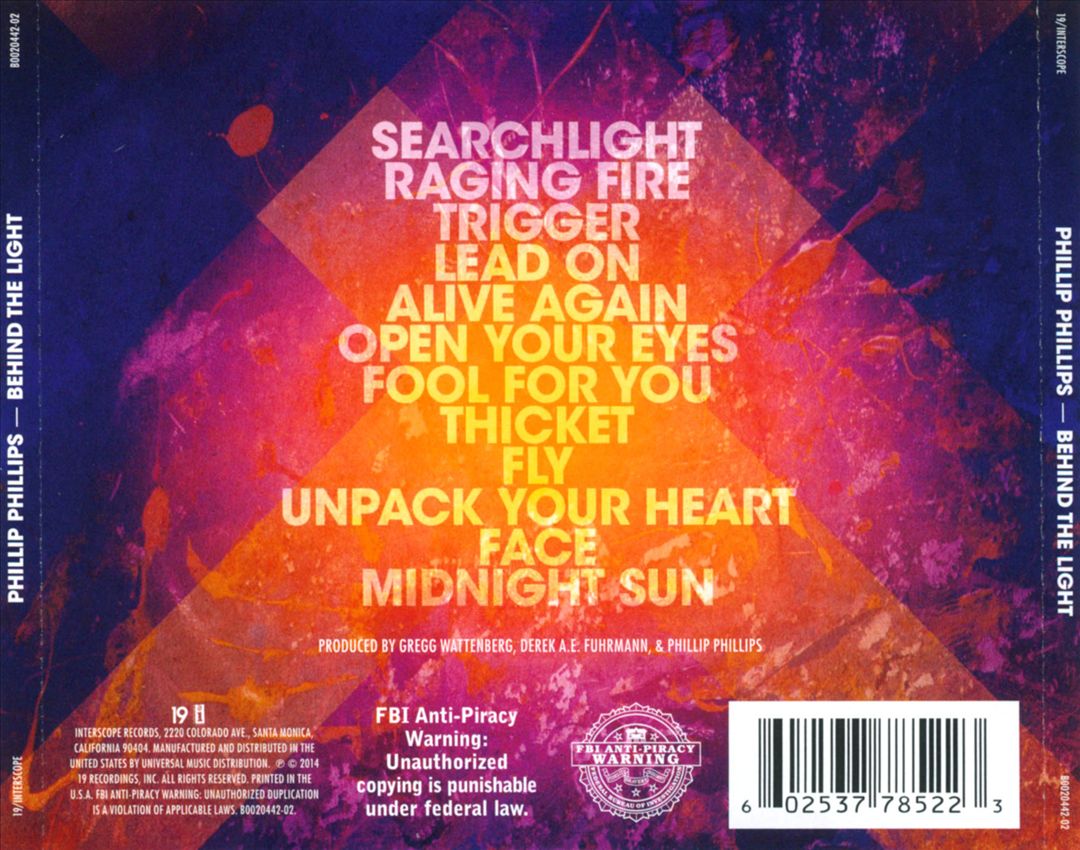 Behind the Light cover art