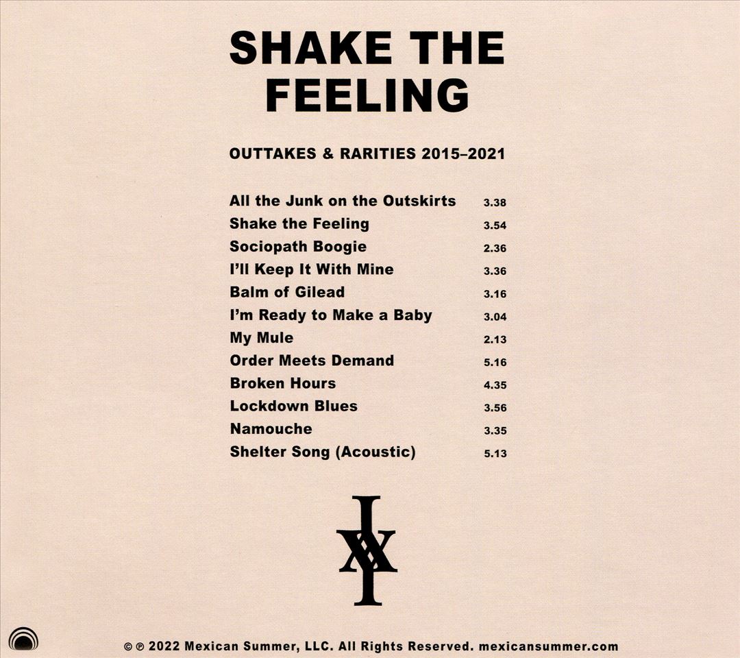 Shake The Feeling: Outtakes & Rarities 2015–2021 cover art