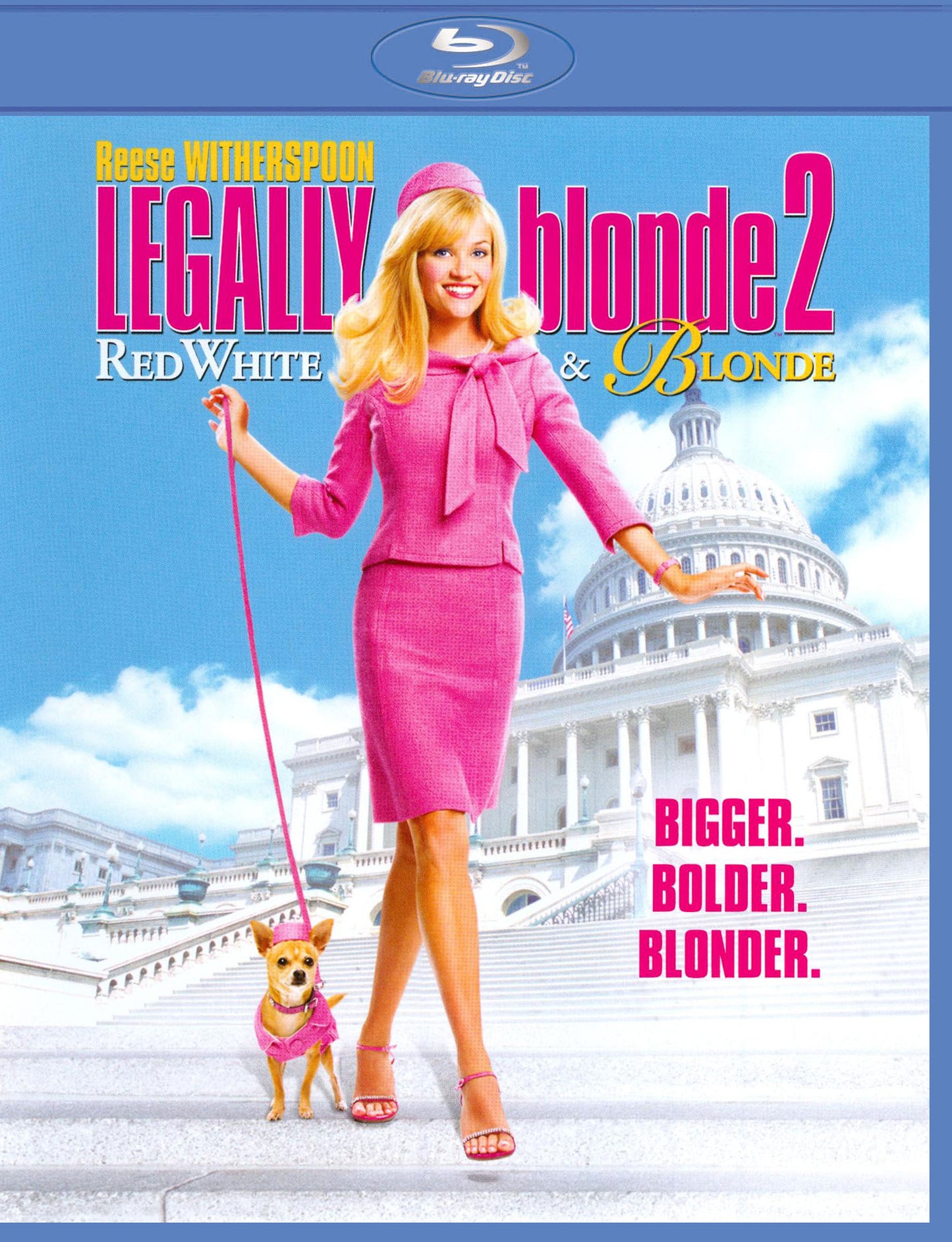 Legally Blonde 2: Red, White & Blonde [Blu-ray] cover art