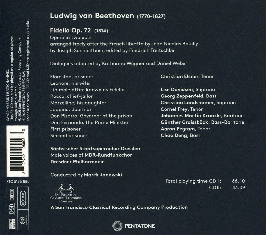 Beethoven: Fidelio cover art