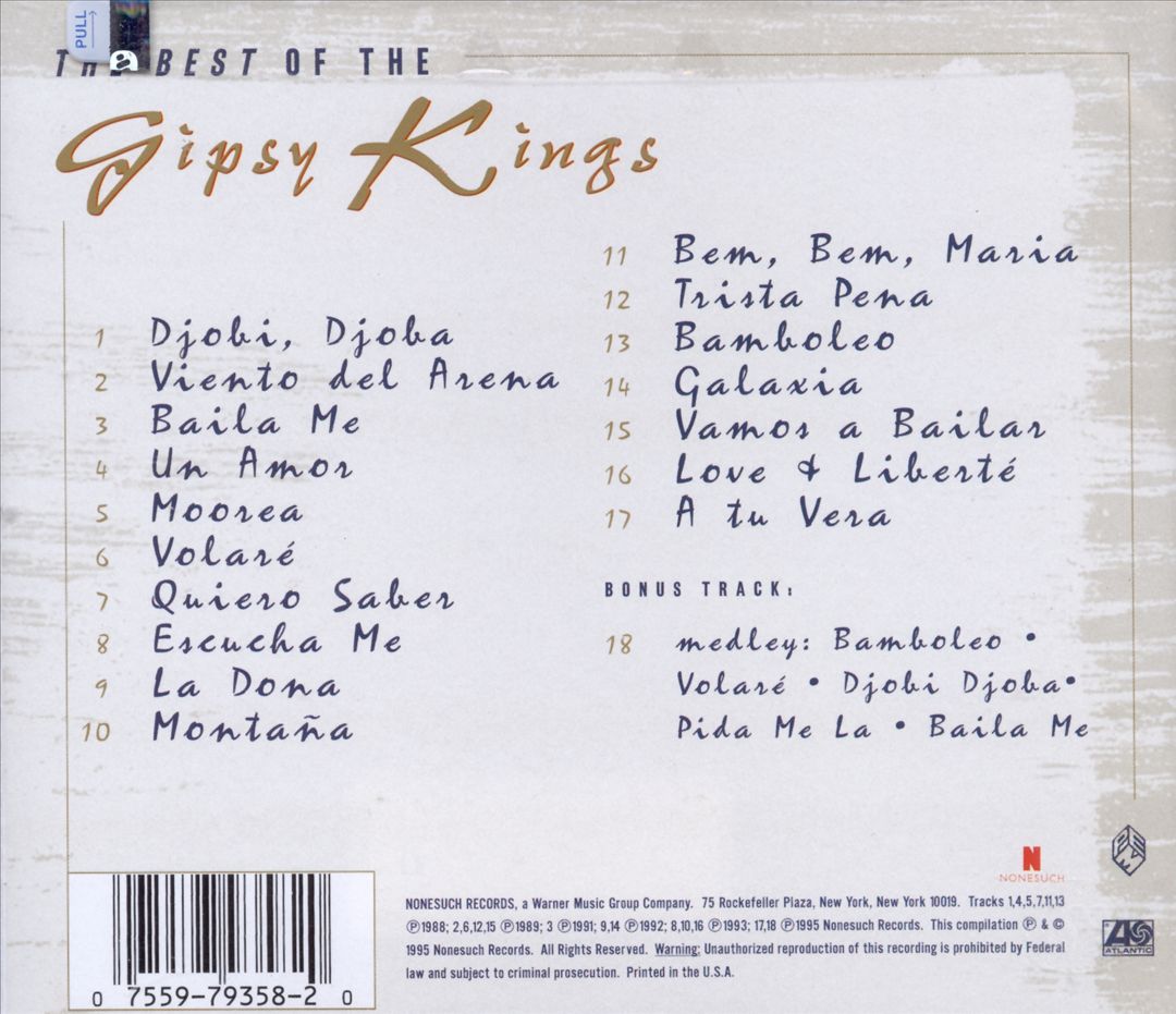 Best of the Gipsy Kings cover art