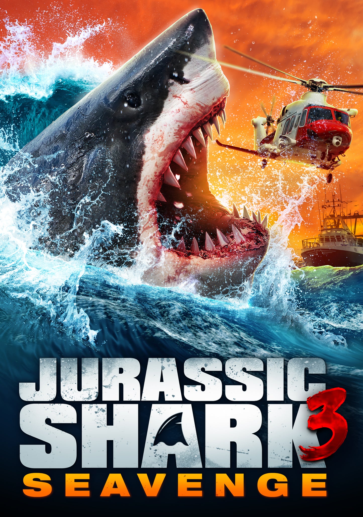 Jurassic Shark 3: Seavenge cover art