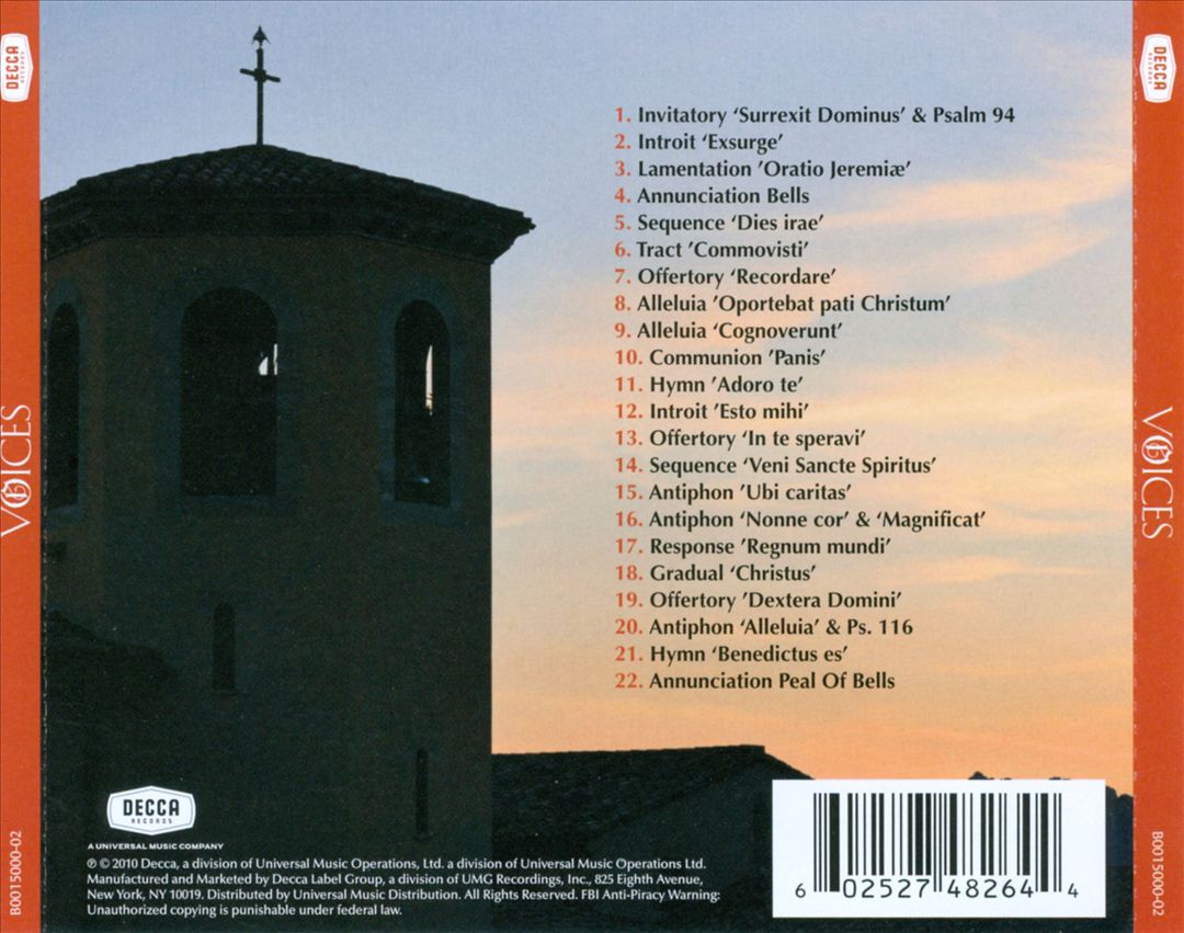 Voices: Chant from Avignon cover art