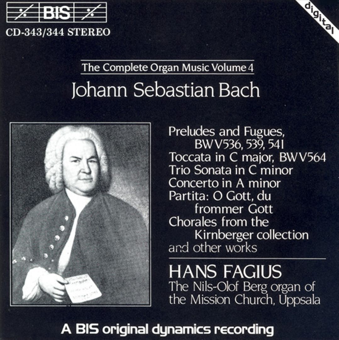 Bach: The Complete Organ Music, Vol. 4 cover art