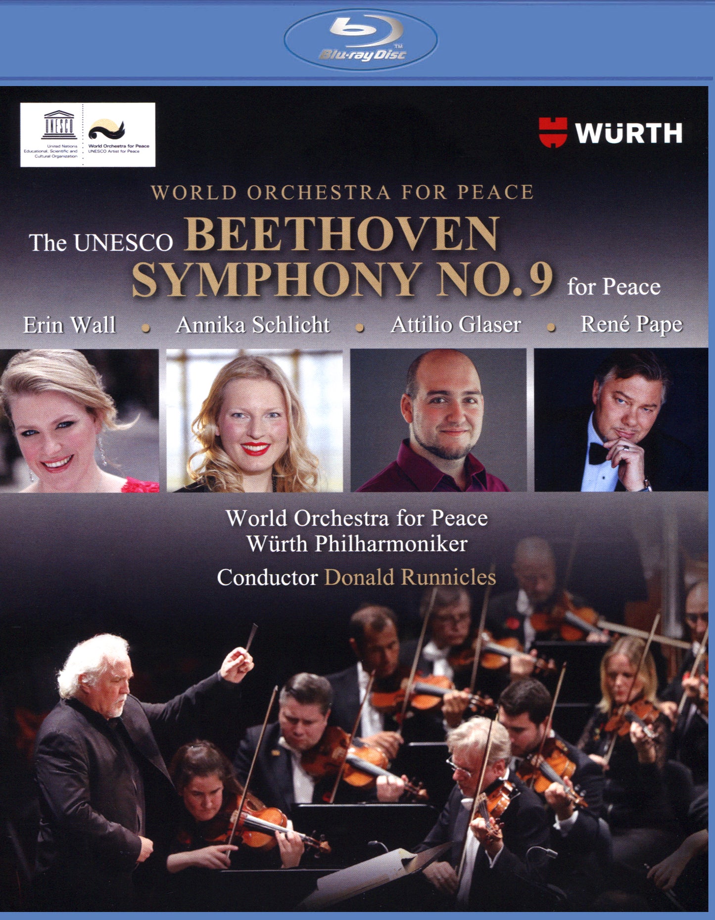 The UNESCO Beethoven Symphony No. 9 for Peace [Video] cover art