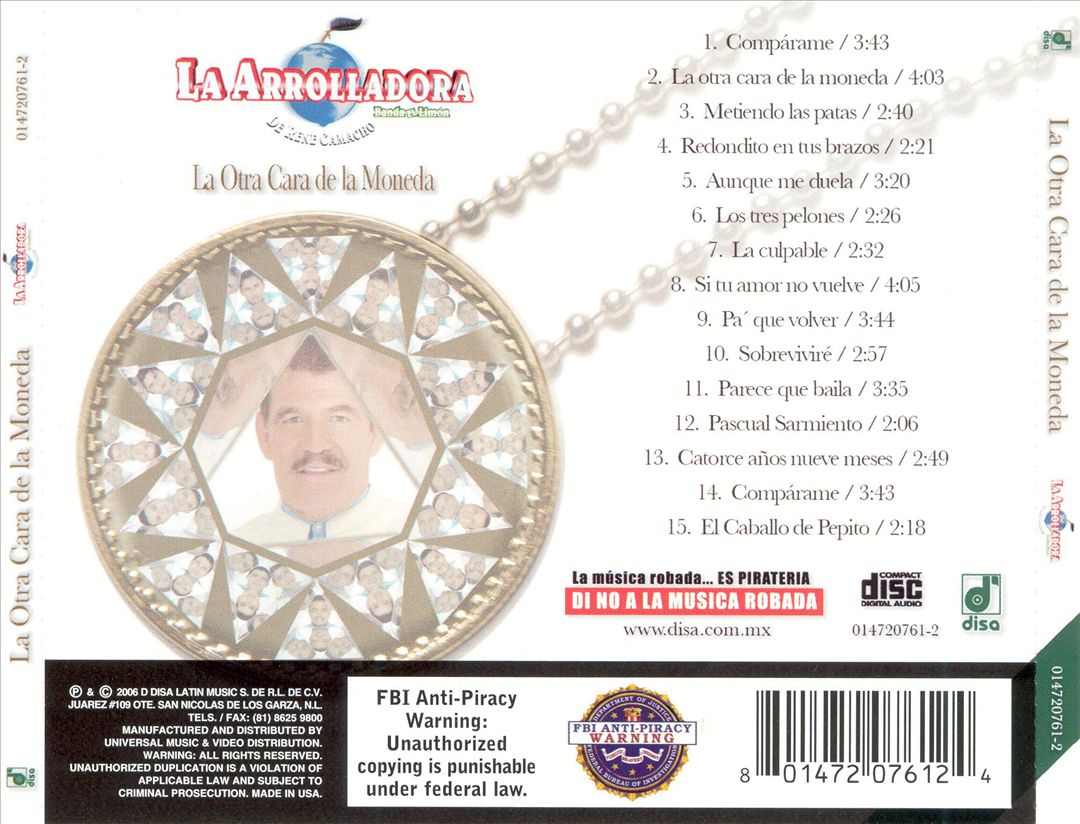 Otra Cara de la Moneda cover art