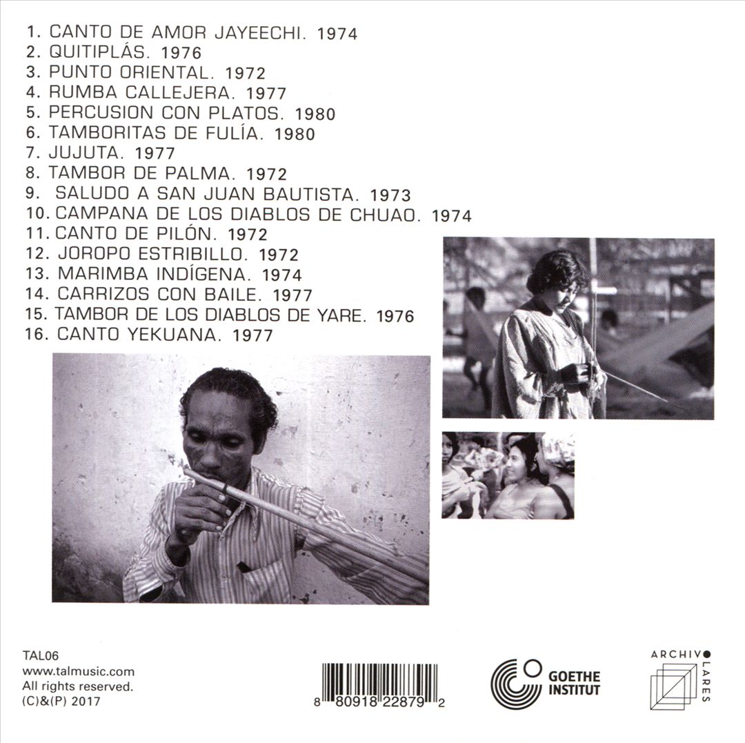 Musica de Venezuela: The Archive of Oswaldo Lares - 1972-81 cover art
