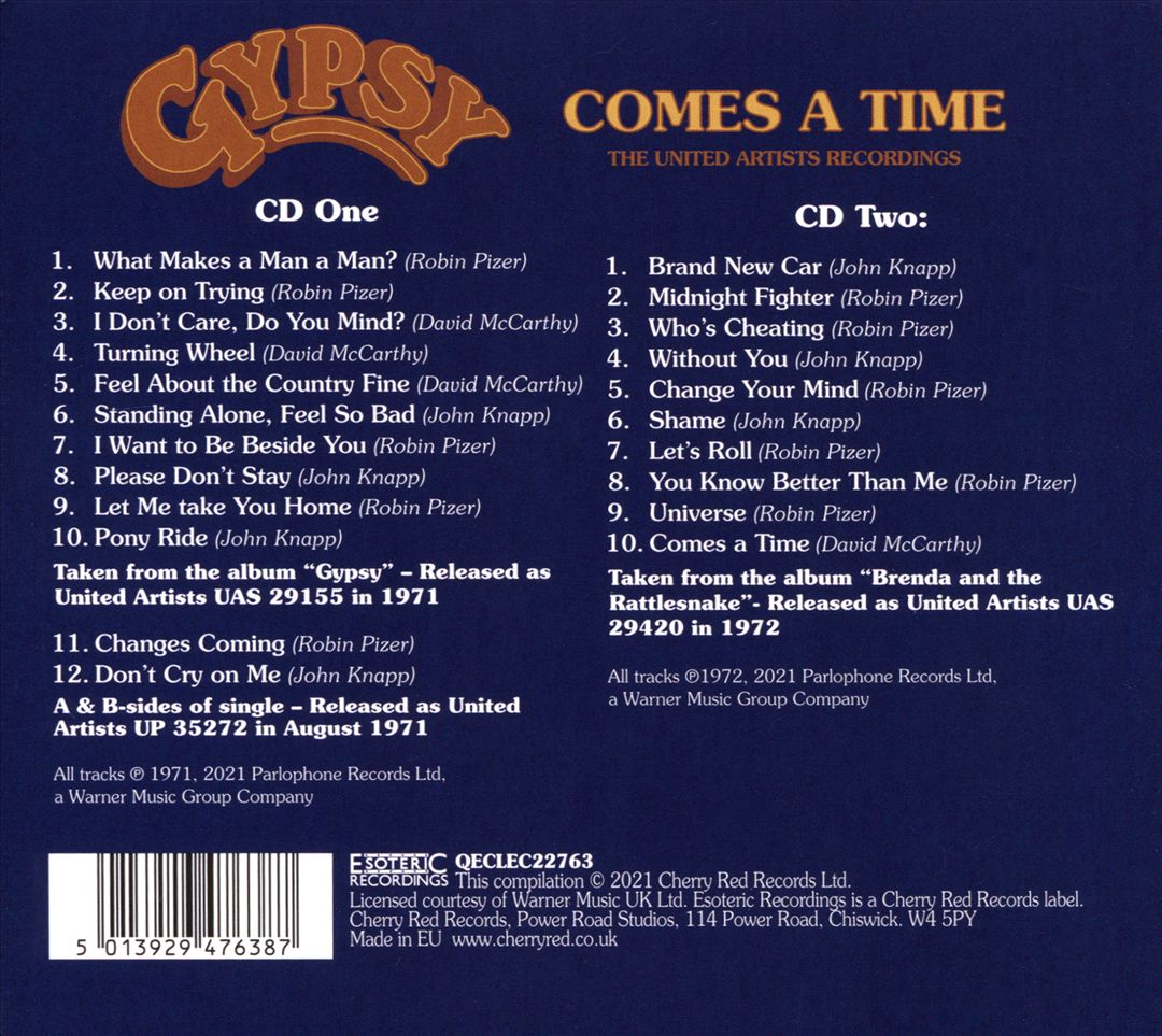 Comes a Time: United Artists Recordings cover art