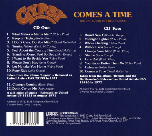 Comes a Time: United Artists Recordings cover art