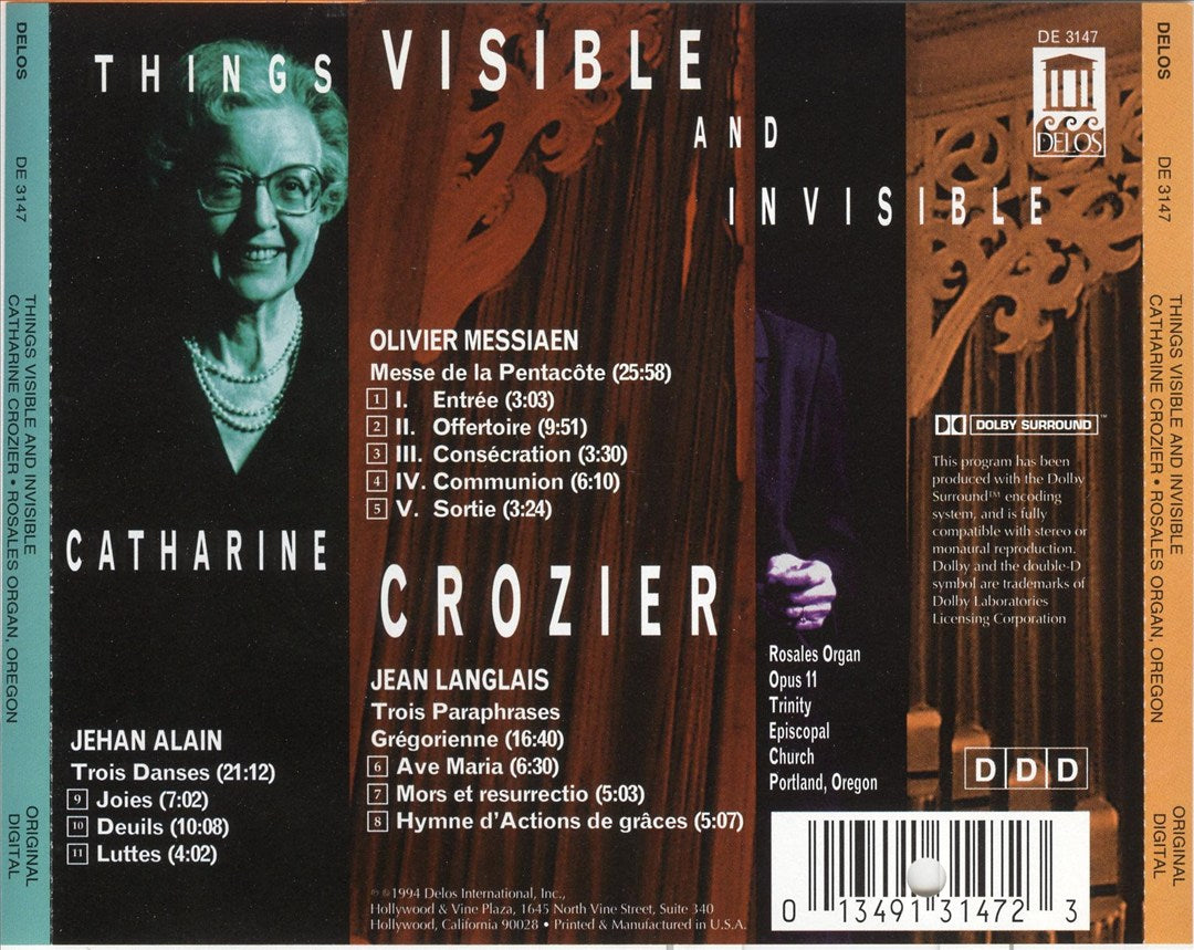 Things Visible and Invisible cover art