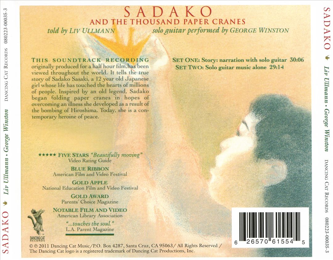 Sadako and the Thousand Paper Cranes cover art