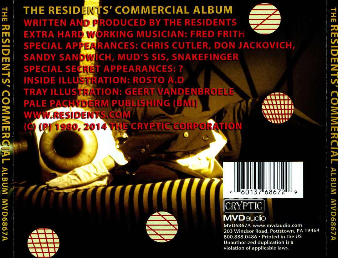 Commercial Album cover art