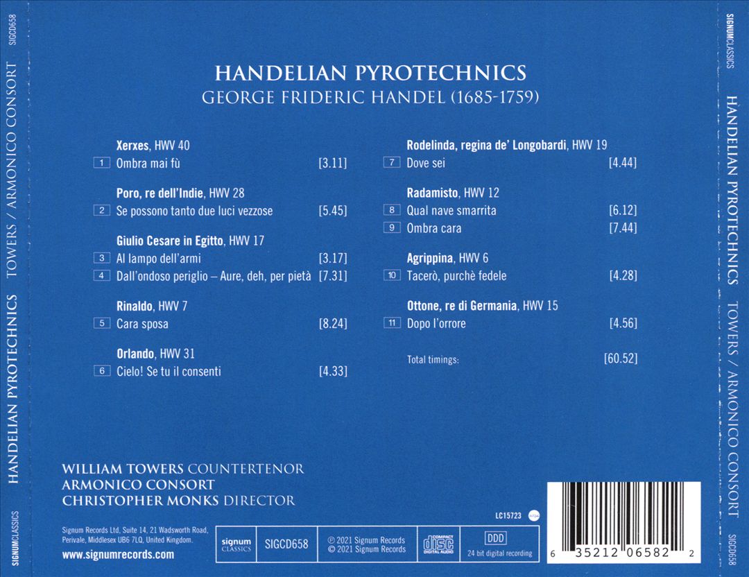Handelian Pyrotechnics cover art