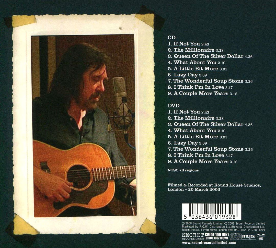 Alone in the Studio (The Lost Tapes) cover art