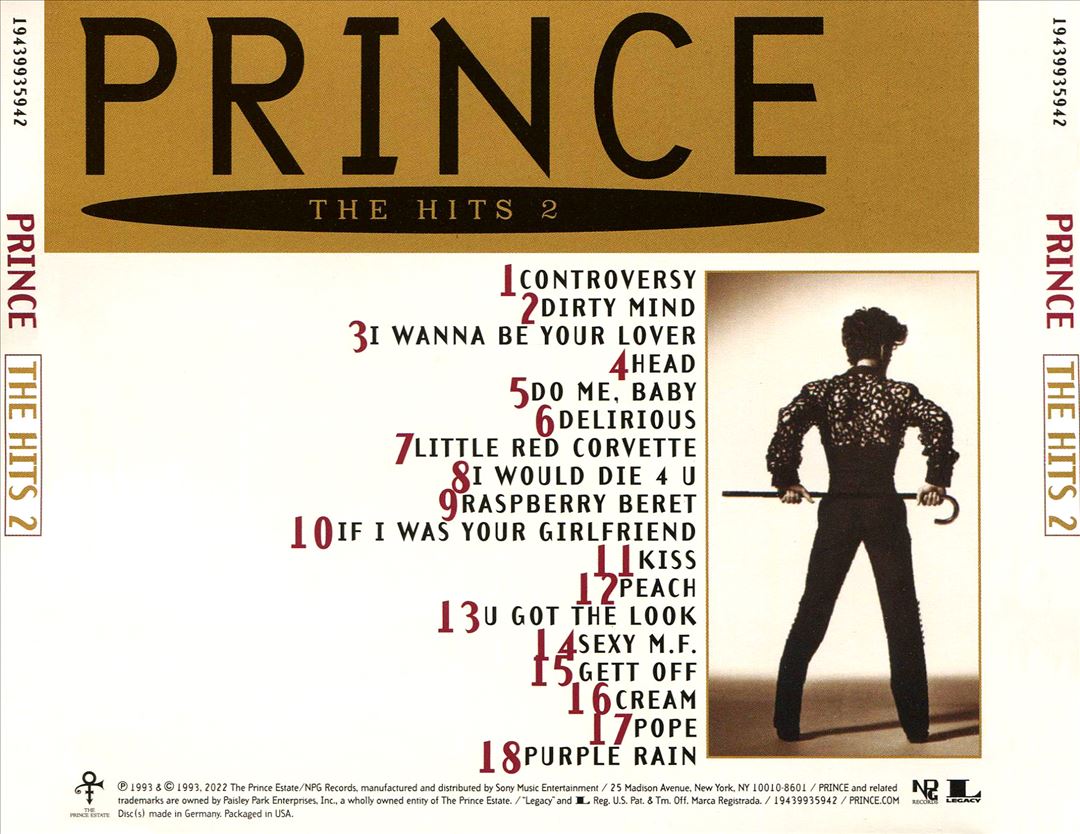 Hits 2 cover art
