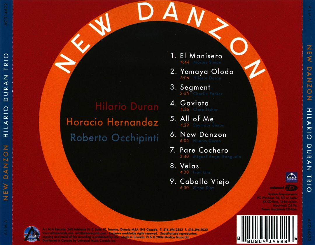 New Danzon cover art