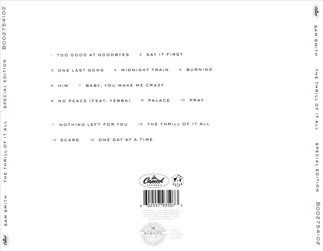 Thrill of It All [Special Edition] cover art