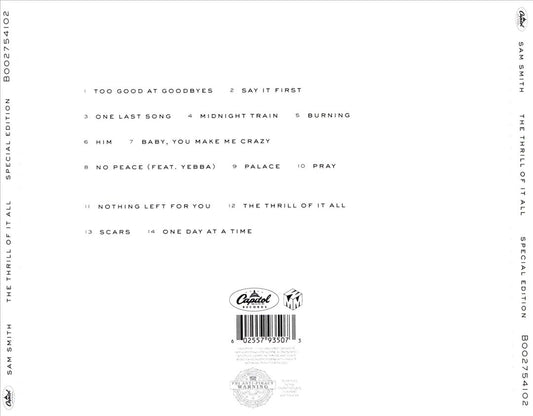 Thrill of It All [Special Edition] cover art