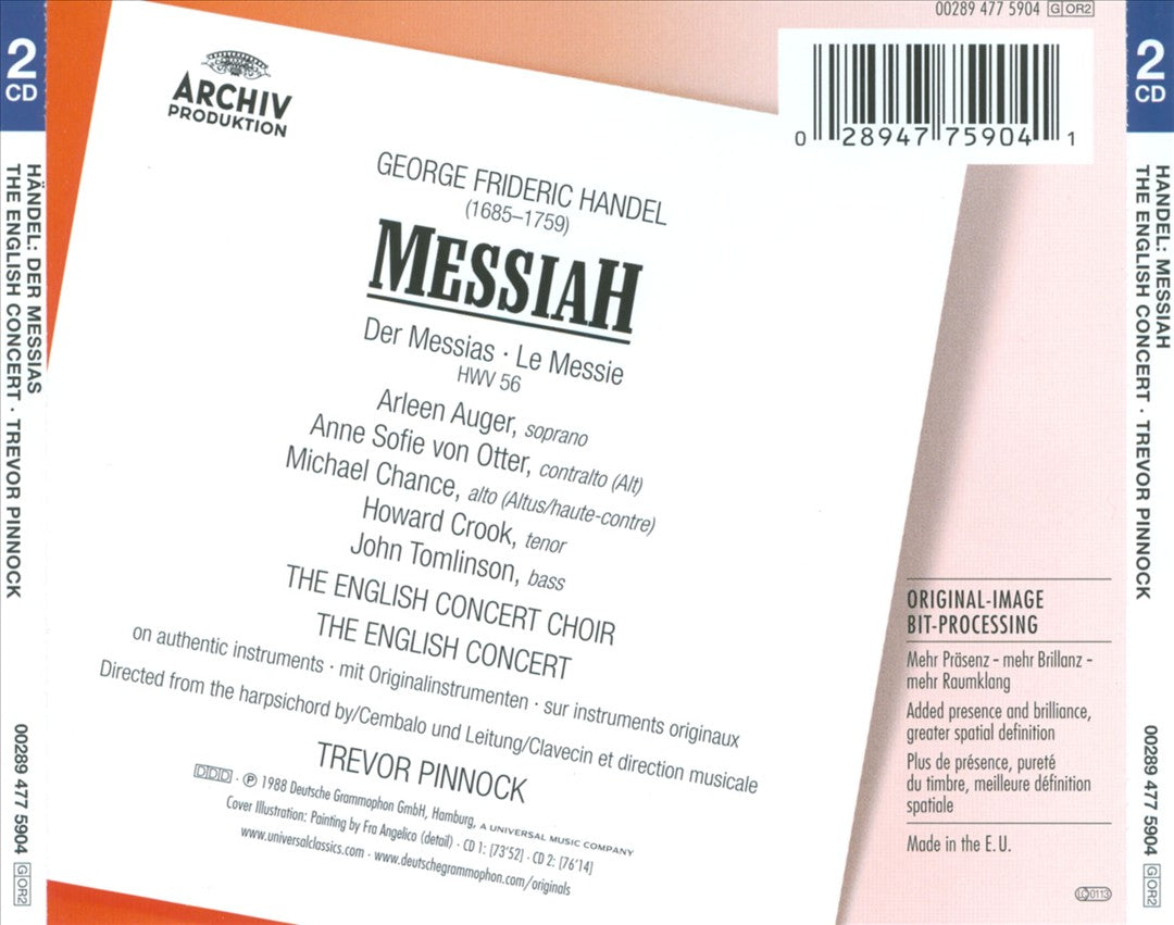 Handel: Messiah [Germany] cover art