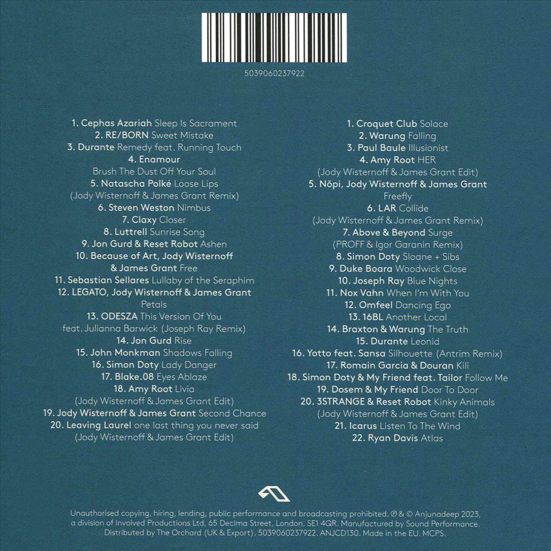 Anjunadeep 14 cover art