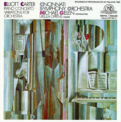 Elliott Carter: Piano Concerto cover art
