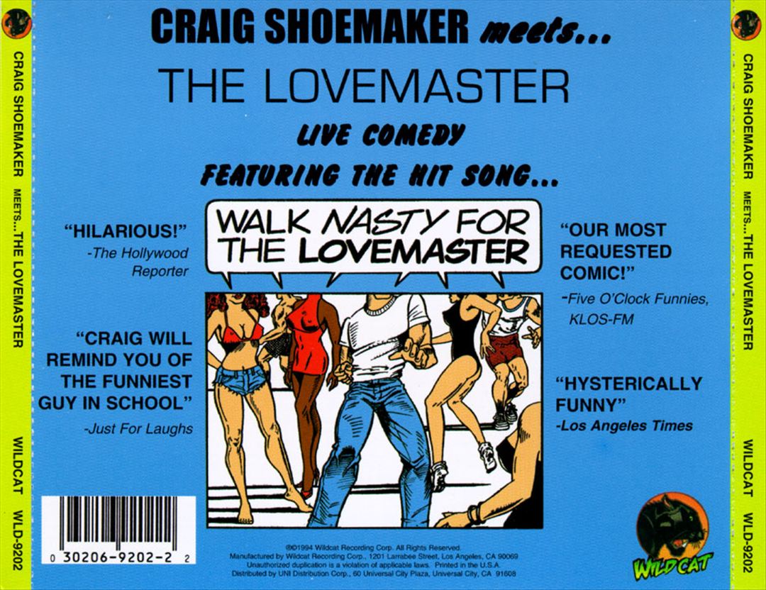 Craig Shoemaker Meets the Lovemaster cover art