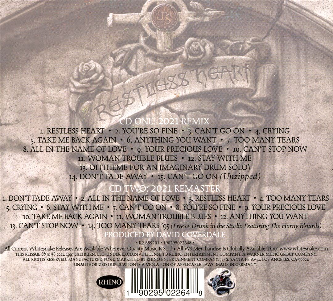 Restless Heart [25th Anniversary Edition] cover art