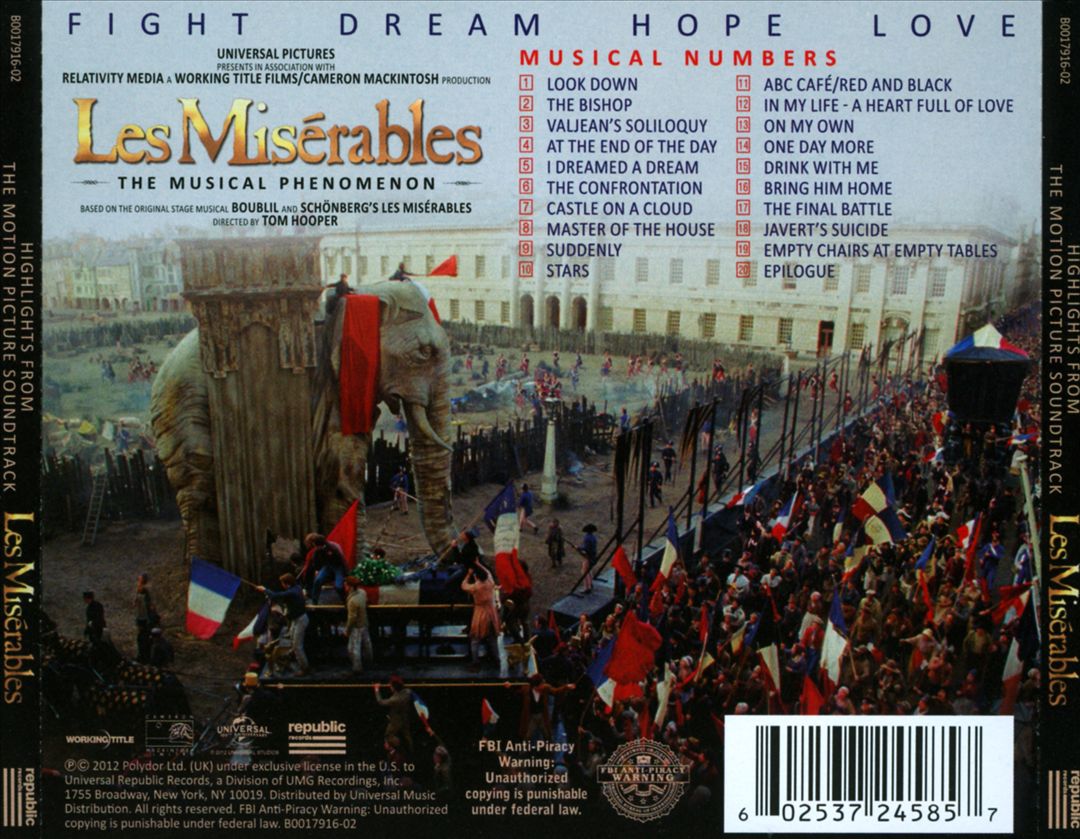 Les Miserables [Highlights] cover art