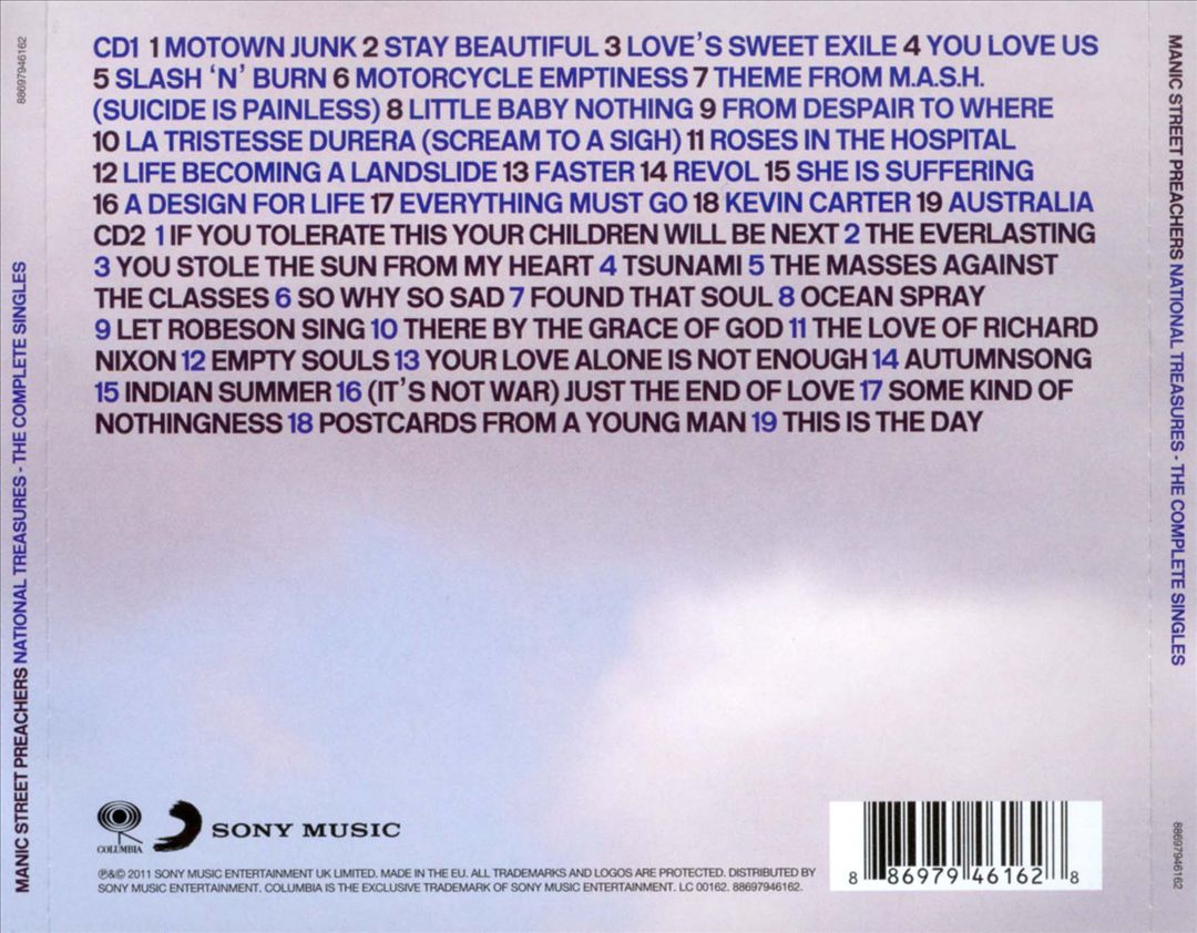 National Treasures: The Complete Singles cover art