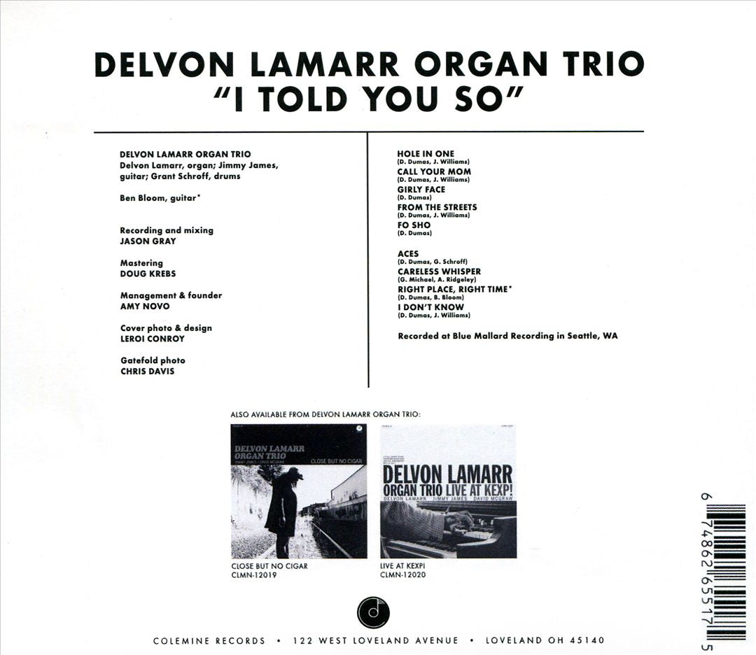 I Told You So cover art
