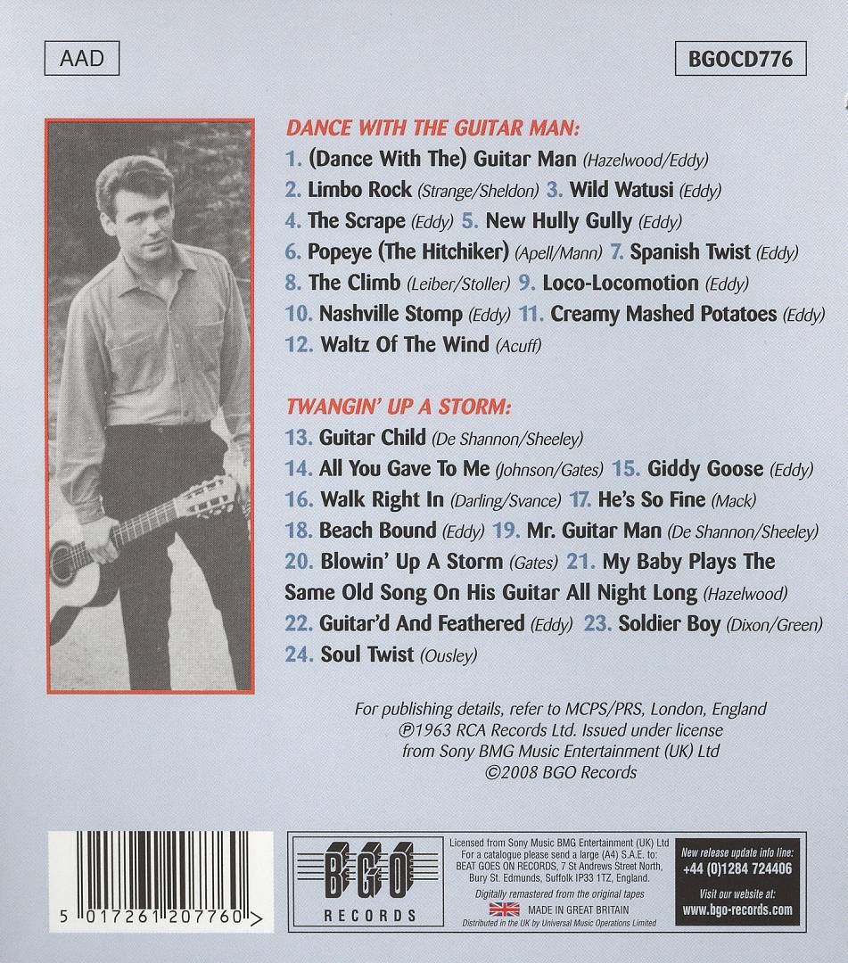 Dance with the Guitar Man/Twangin' Up a Storm cover art