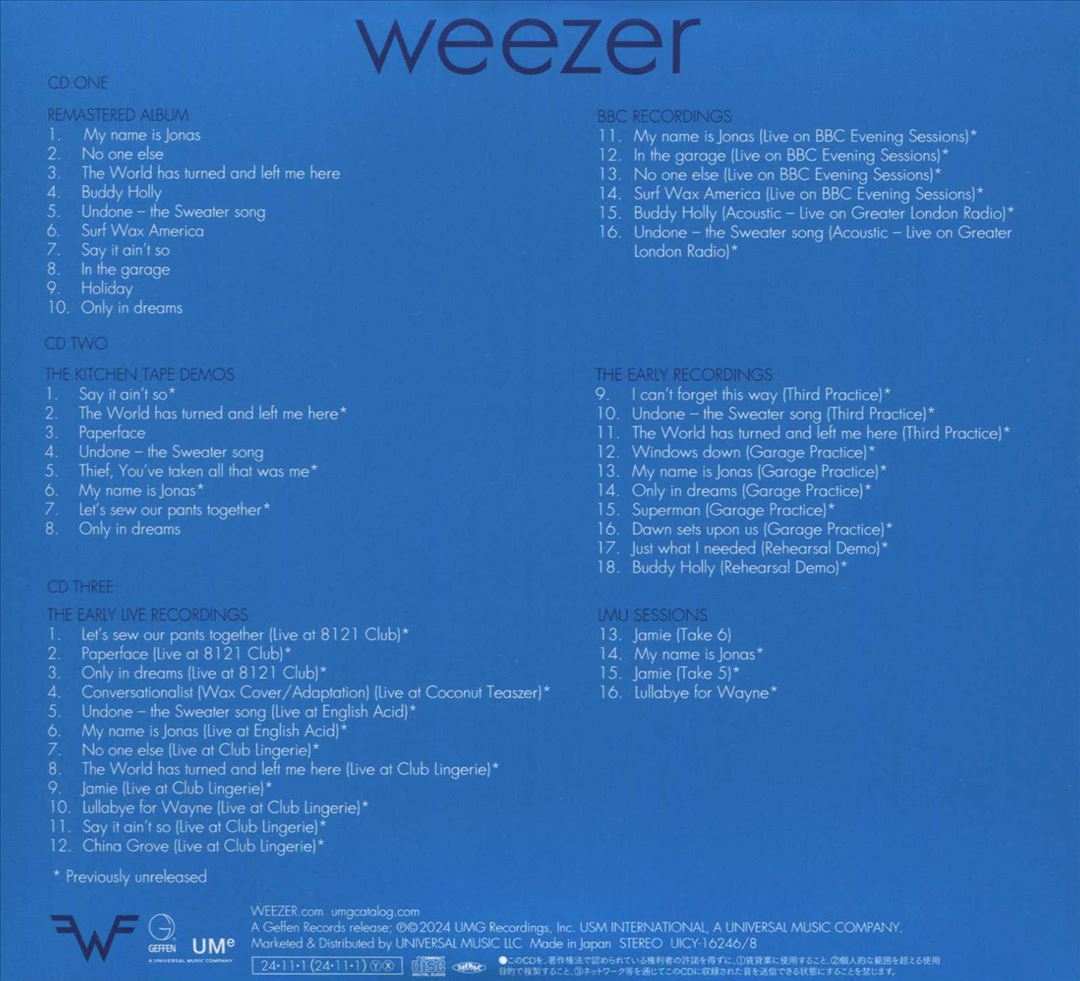 Weezer 30 [Japanese Import] cover art