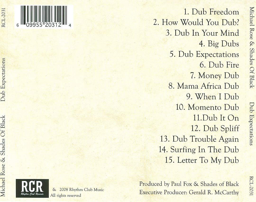 Dub Expectations cover art