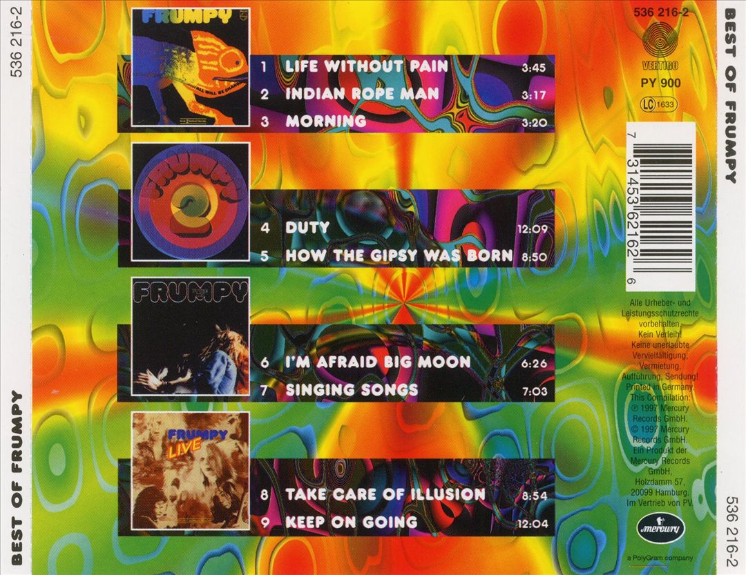 Best of Frumpy cover art