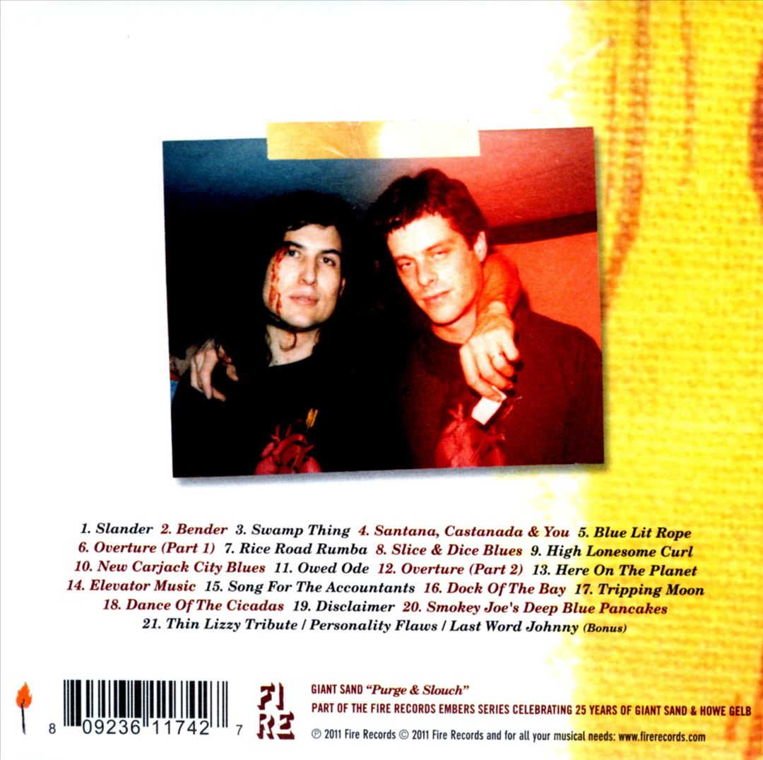 Purge Purge & Slouch [25th Anniversary Edition] cover art