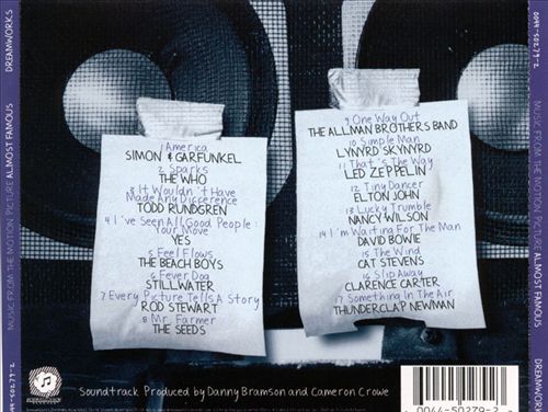 Almost Famous [Original Motion Picture Soundtrack] cover art