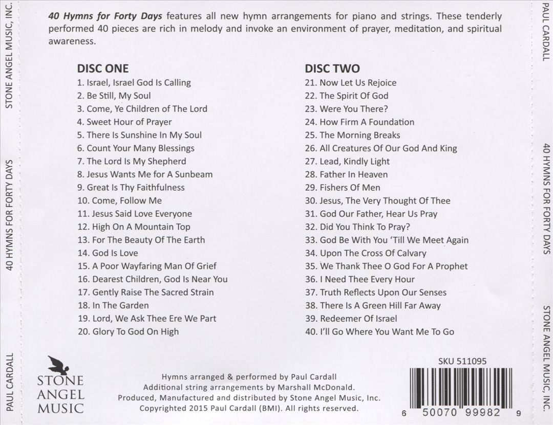 40 Hymns for Forty Days cover art