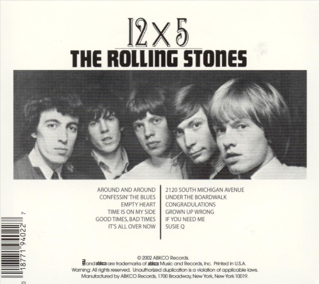 12 X 5 cover art