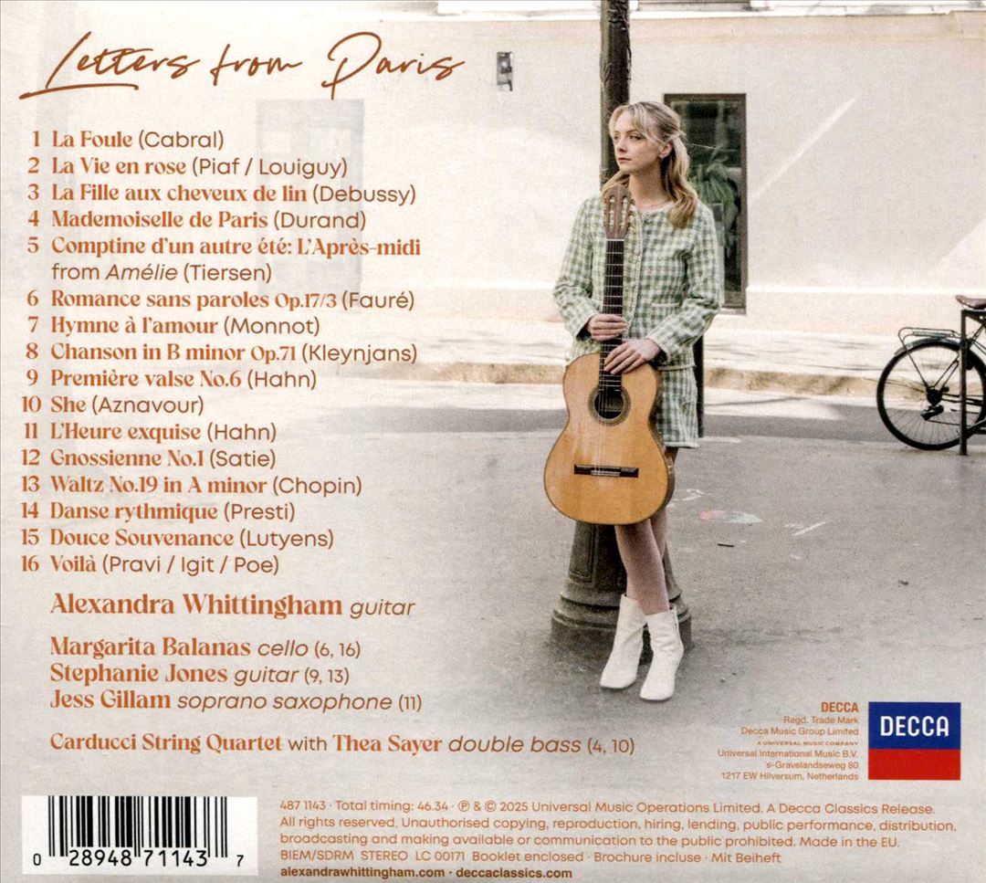 Letters from Paris cover art