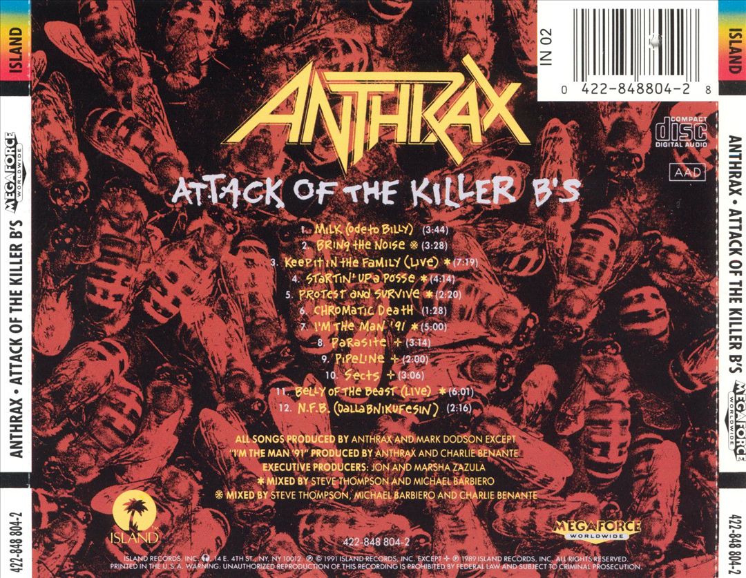 Attack of the Killer B's cover art