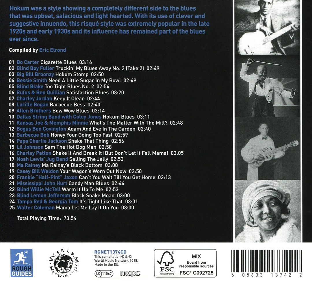Rough Guide to Hokum Blues cover art