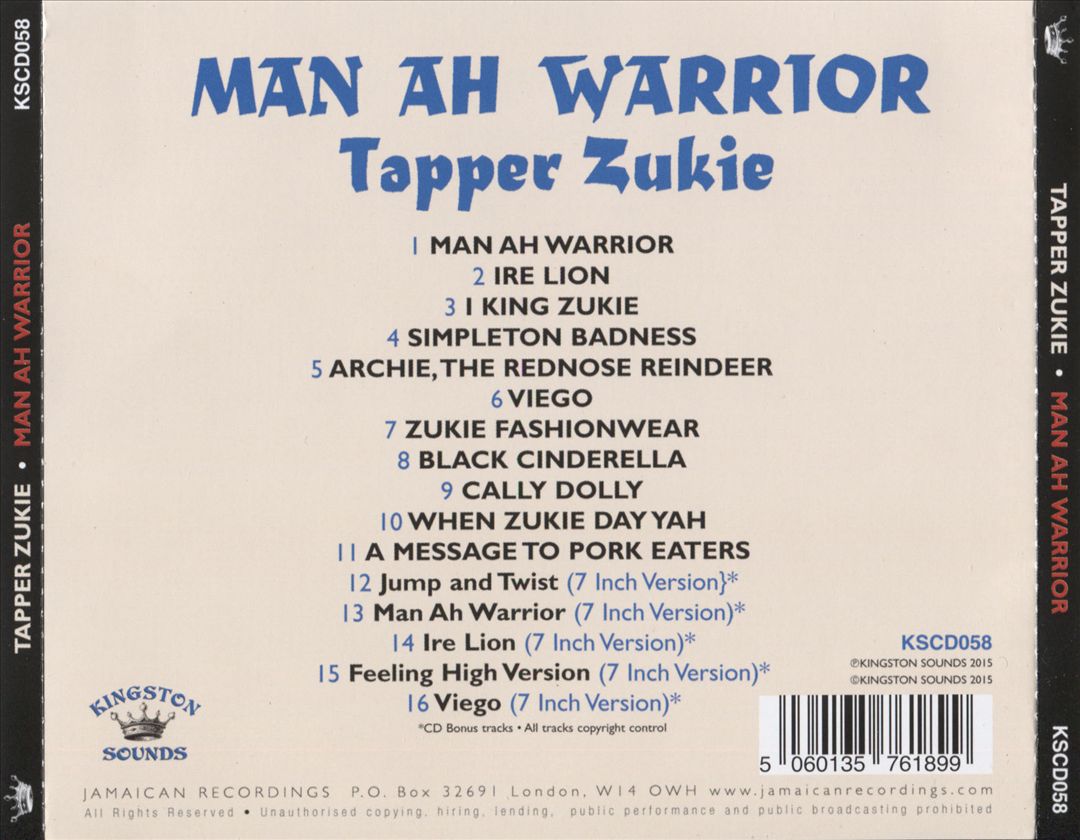 Man Ah Warrior cover art