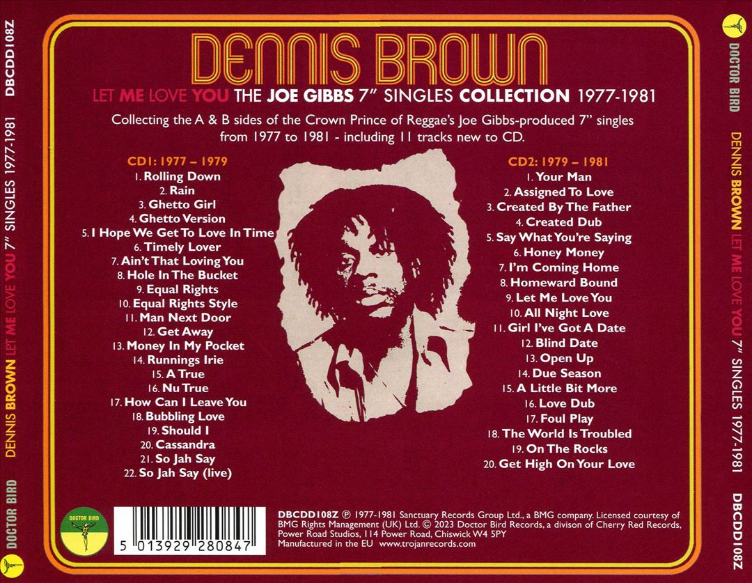 Let Me Love You: The Joe Gibbs 7" Singles Collection 1977 to 1981 cover art